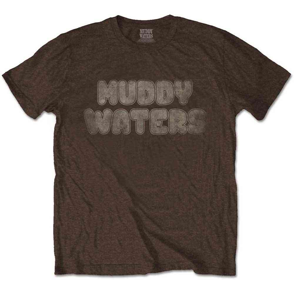 Muddy Waters - Electric Mud Vintage Heren Tshirt - Bruin